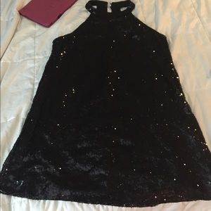 Sequin Halter