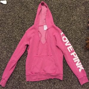 Victoria's Secret low cut sweatshirt