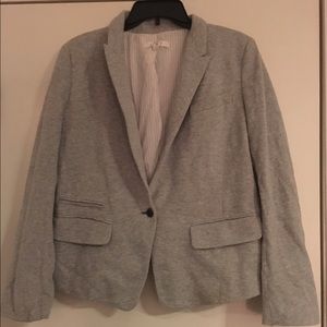 Loft Gray Blazer Size 14