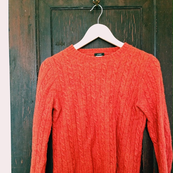 J crew red sweater - Picture 1 of 3