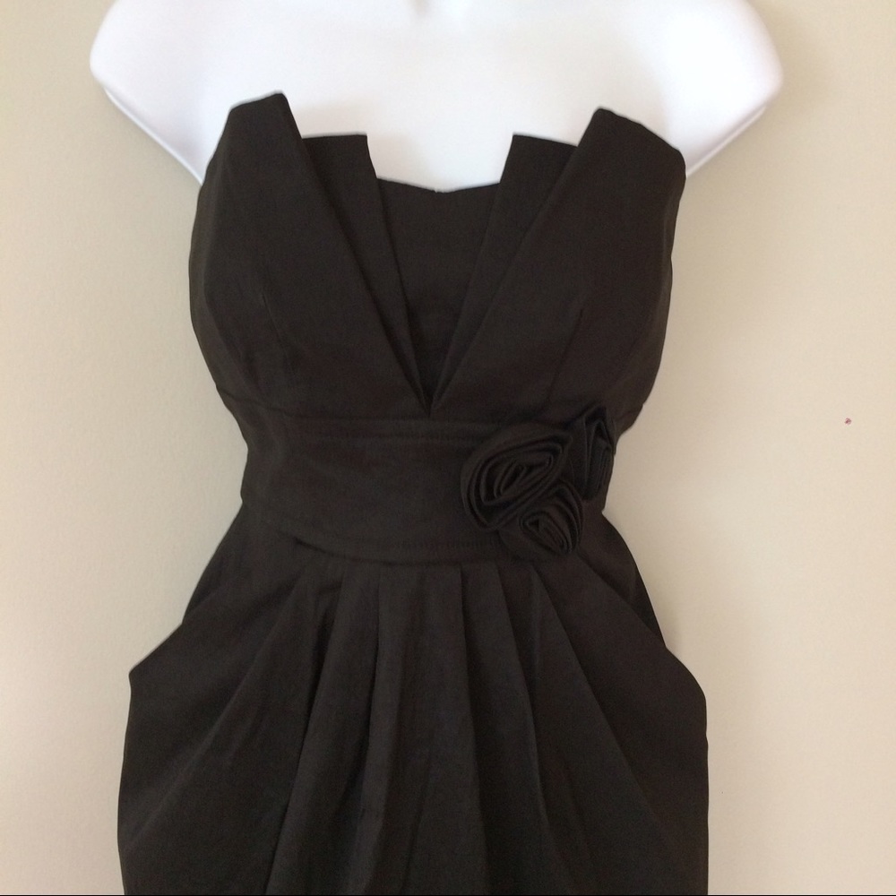 Black cocktail dress NWOT - Picture 2 of 6