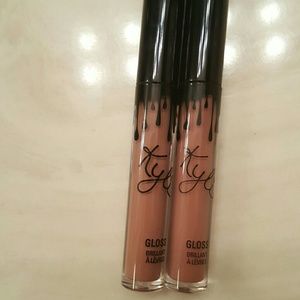 Two Kylie lip glosses in literally