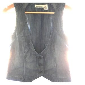 Denim vest