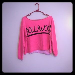 Off the shoulder Dollywood top!