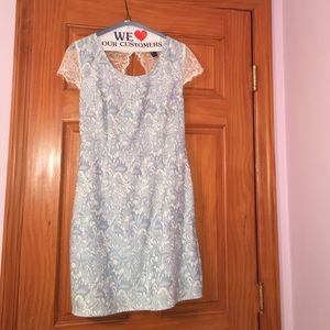 Forever 21 Blue Lace Dress