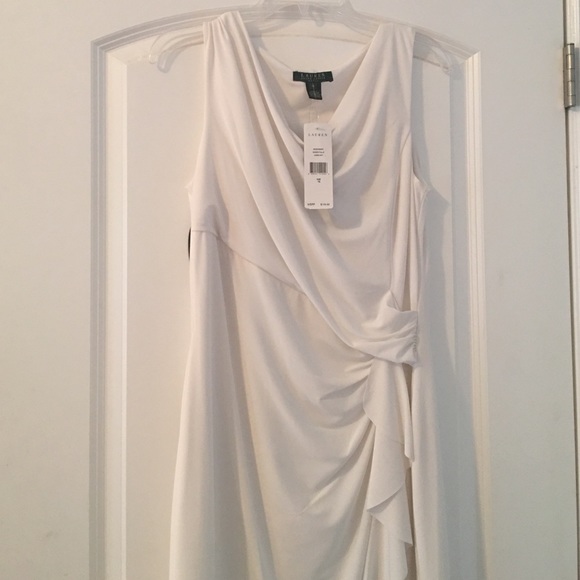 RALPH LAUREN white dress