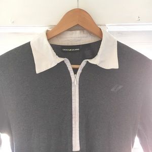 Collared cotton blouse