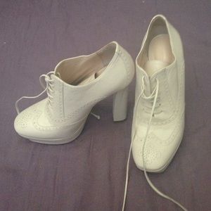 Lace Up Bootie Chunky Heel Bottega Veneta NWB