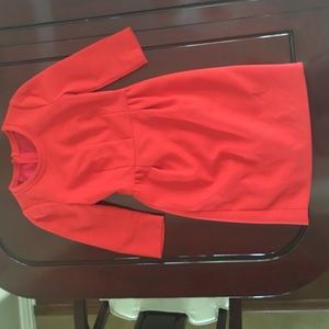 J. Crew Red Dress