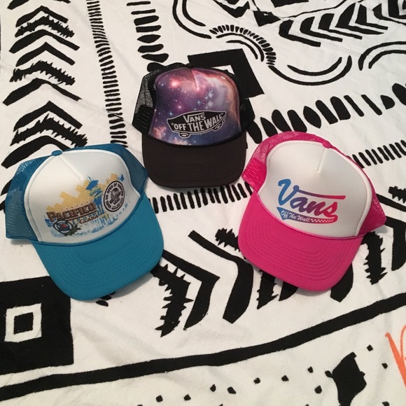 Vans and Pacifico hats