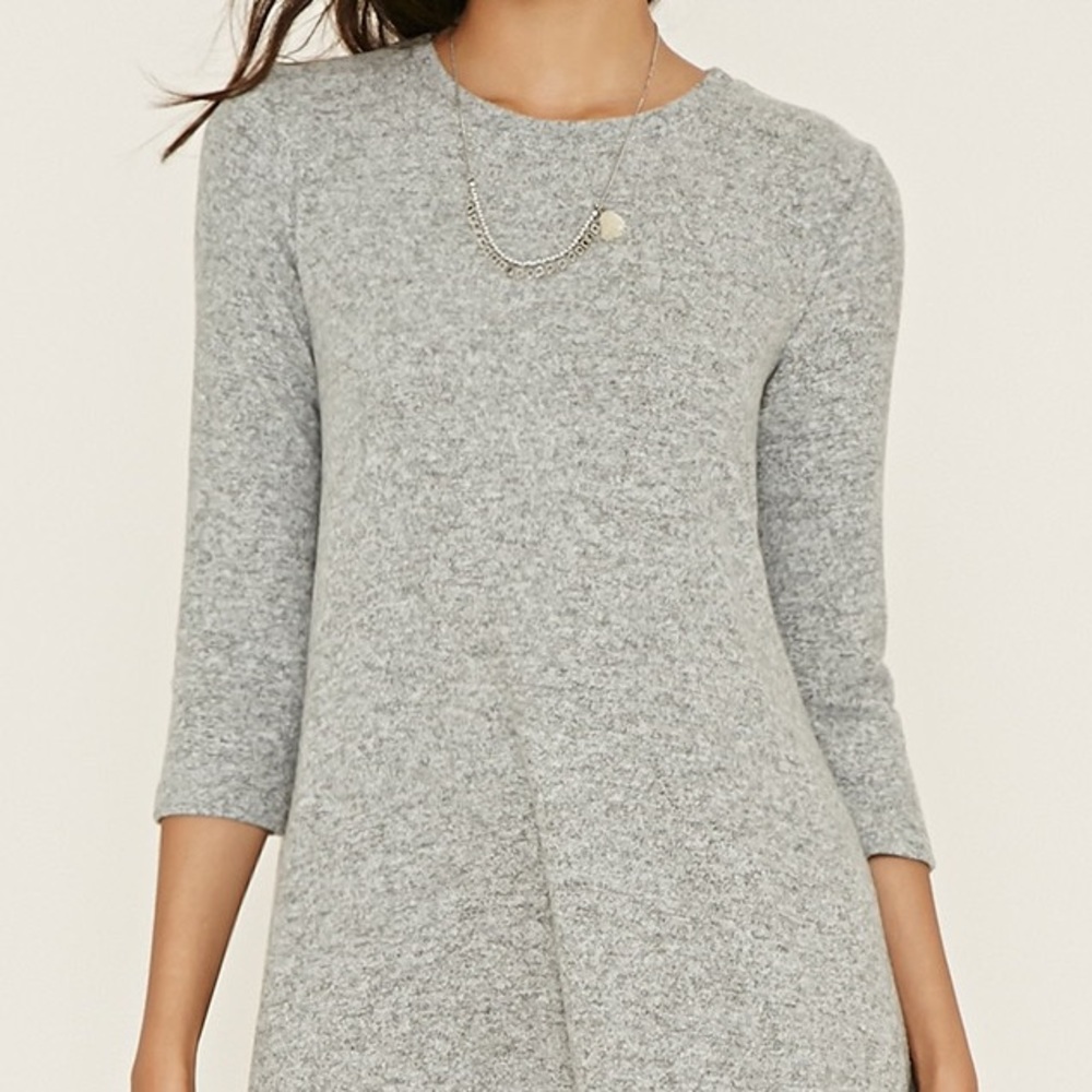 Grey Marled Dress