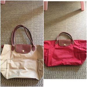 2 longchamp totes