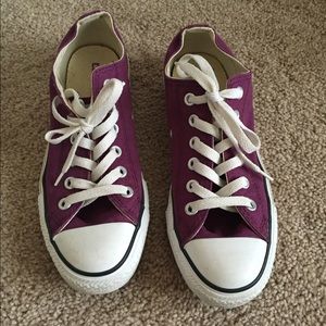 🎀purple converse 🎀