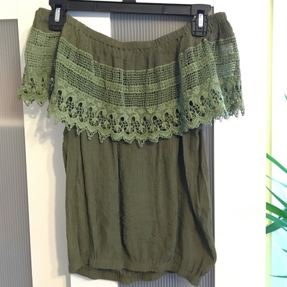 Off the shoulder blouse
