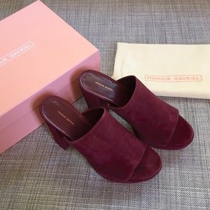 Mansur Gavriel suede mule