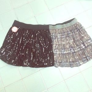 GIRLS sz 10/12 Sequin Skirts