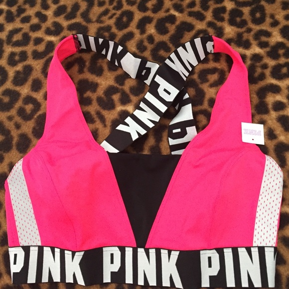Pink ultimate sports bra