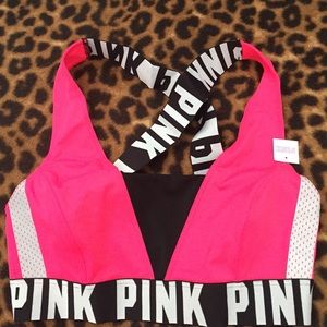 Pink ultimate sports bra