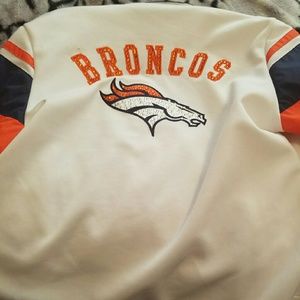 Womens Denver Broncos light jacket medium