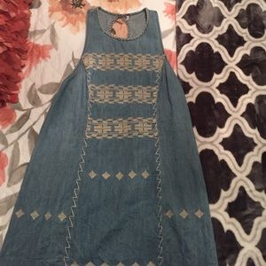 Free people denim dress