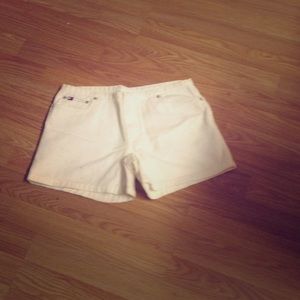 White Tommy Hilfiger shorts