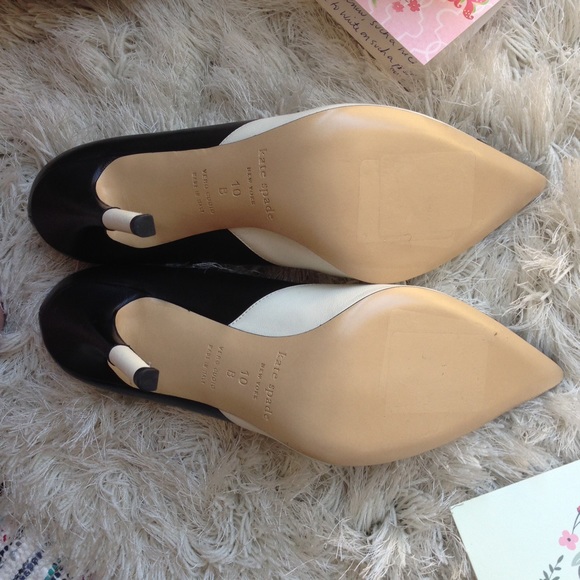 Kate Spade Lentica Colorblock Heels 10B - Picture 3 of 4