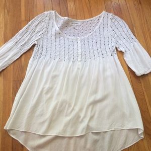 Aeropostale white blouse