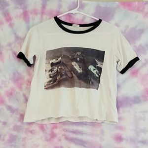 Brandy melville camera tee
