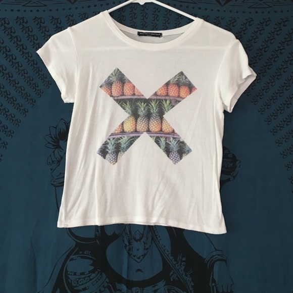 pineapple x crop top