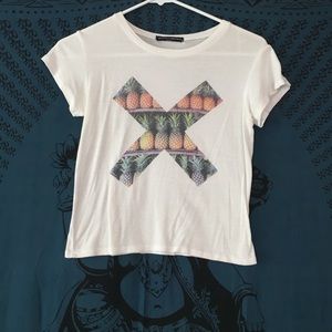 pineapple x crop top