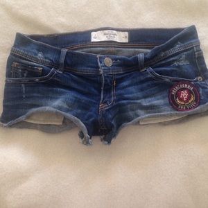 Jean cut off shorts