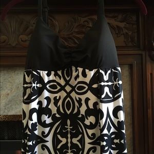 INC Dress😊 with black lightly padded top.