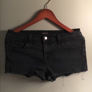 J. Brand Black Denim Shorts