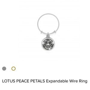 Brand new never used or worn Alex and Ani ring!