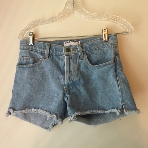 American Apparel Denim Shorts