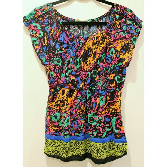 Forever 21 Patterned Blouse