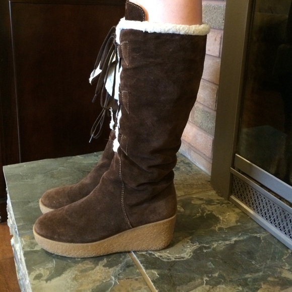 Michael Kors Brown Boots Size 7.5