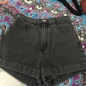 America Apparel high waisted shorts