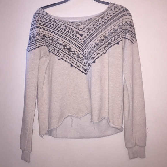 Tribal Print Sweater