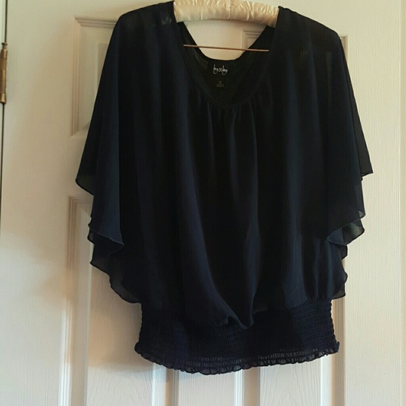 Navy Blouse Size XL