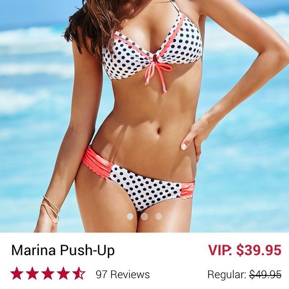 Polka dot bikini