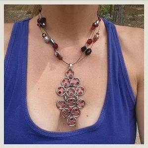 'CHICOS' embellished necklace