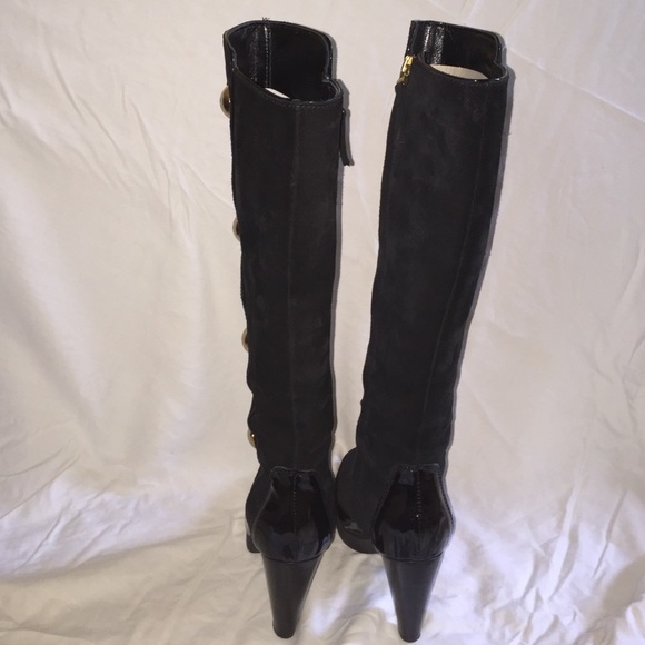 Fendi Suede Platform Boots - Picture 3 of 3