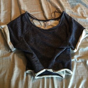 H&M crop sweater