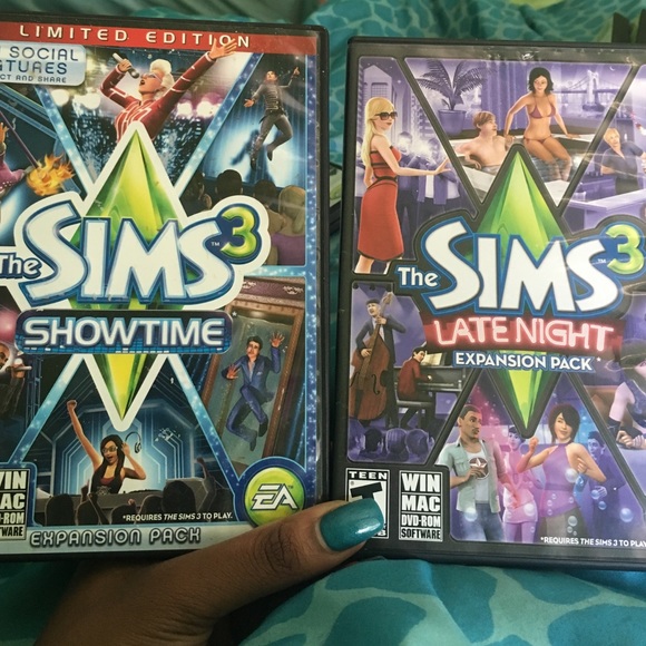 The sims 3 showtime and the sims 3 late night