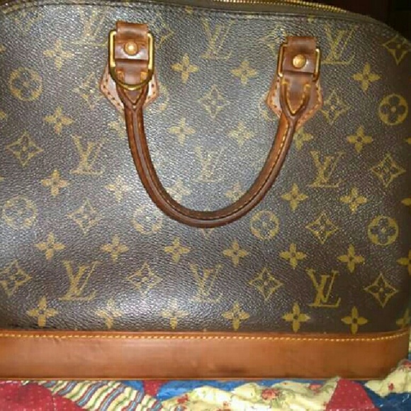 Custom dyed vintage  Louis Vuitton Alma