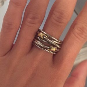 David Yurman Crossover Ring David Yurman Crossover Ring
