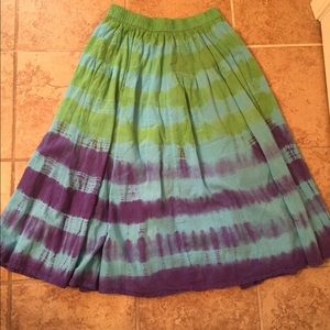 Tie Dye Skirt