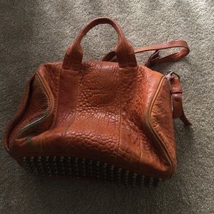 Orange Alexander wang rocco bag