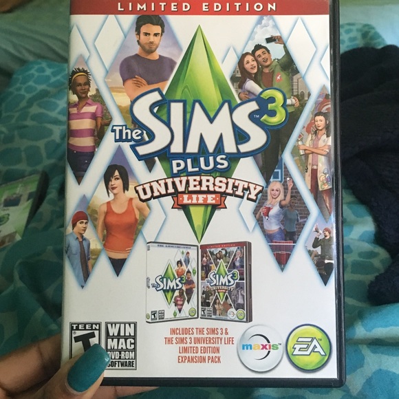 The sims 3 plus university life